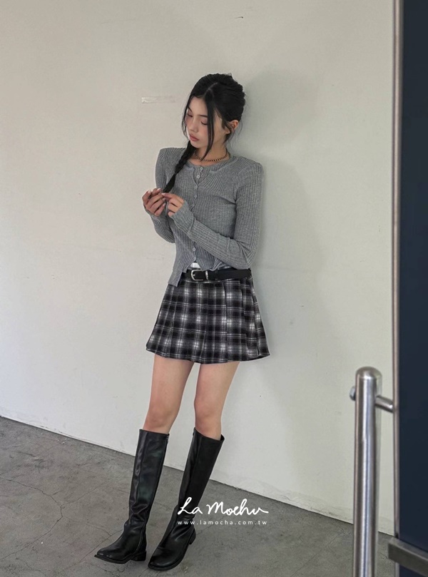 假兩件純欲V領上衣